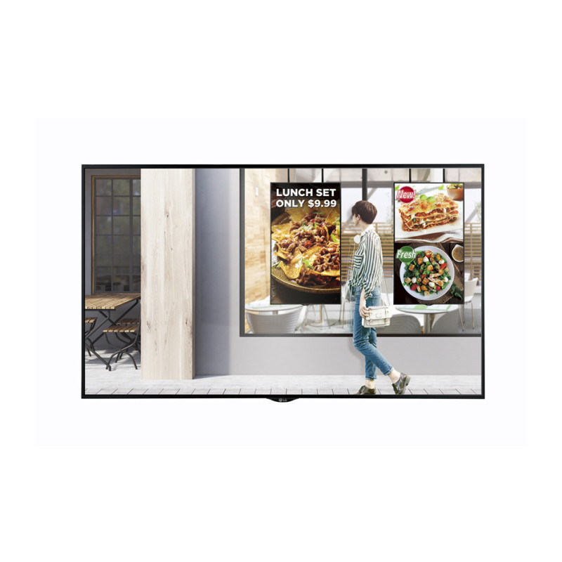 LG 55XS2E-B visualizzatore di messaggi Pannello piatto per segnaletica digitale 139,7 cm (55") LCD 2500 cd/m² Full HD Nero