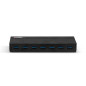 Lindy 43228 hub di interfaccia USB 3.2 Gen 1 (3.1 Gen 1) Type-A 5000 Mbit/s Nero