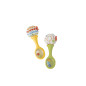 Fisher-Price Little People Maracas Baby Scoperte, 2 Coloratissime Maracas da Afferrare, Scuotere e Suonare, Giocattolo per