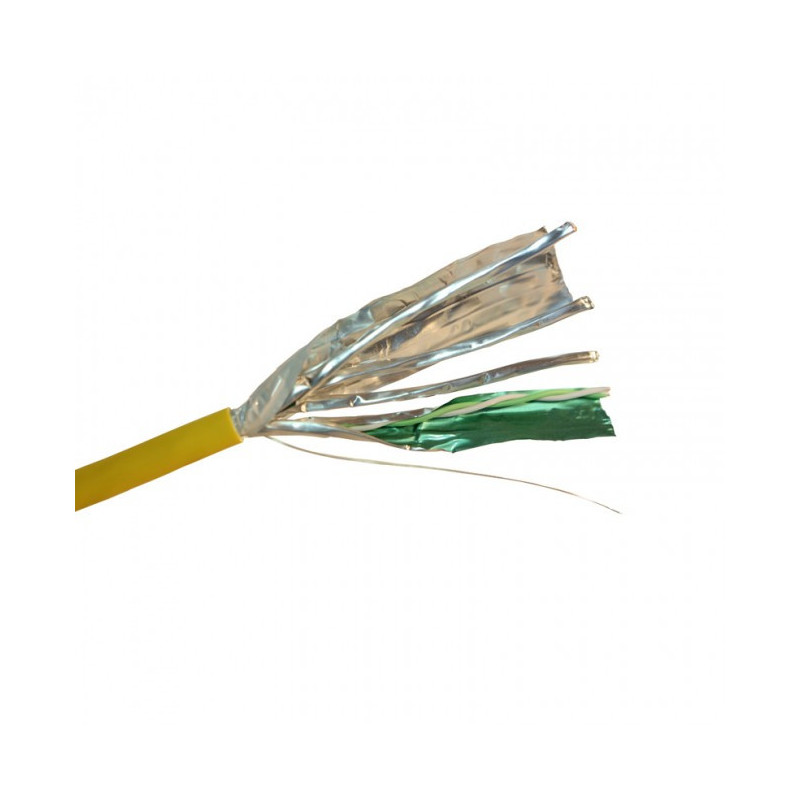 Legrand 0 328 83 cavo di rete Giallo 500 m Cat6a F/FTP (FFTP)