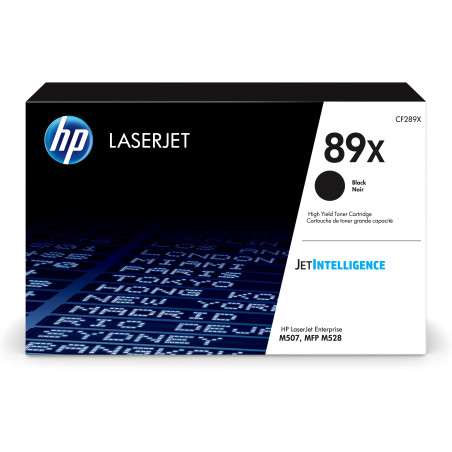 HP Cartuccia toner nero originale LaserJet 89X ad alta capacità