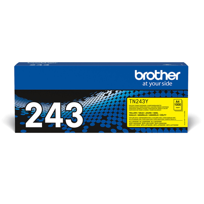 Brother TN-243Y cartuccia toner 1 pz Originale Giallo