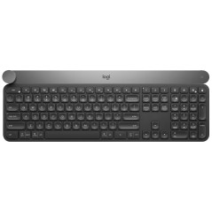 Logitech Craft Advanced keyboard with creative input dial tastiera Universale RF senza fili + Bluetooth QWERTY Italiano Nero,