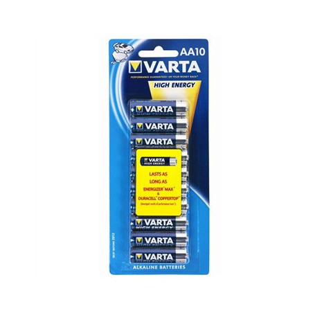 Varta High Energy AA 10-pack Batteria monouso Alcalino