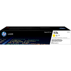 HP Cartuccia toner giallo per stampante laser originale 117A