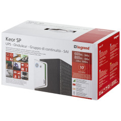 Legrand Keor ASI SP 1500 GR gruppo di continuità (UPS) A linea interattiva 1,5 kVA 900 W 4 presa(e) AC