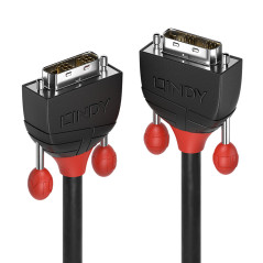 Lindy 36255 cavo DVI 1 m DVI-D Nero