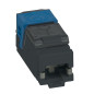 Legrand 033763 cavo di collegamento RJ-45 Nero, Blu