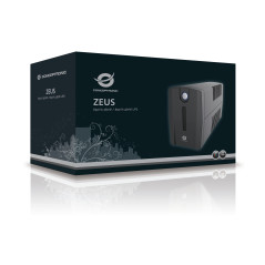 Conceptronic ZEUS01ES gruppo di continuità (UPS) A linea interattiva 0,65 kVA 360 W 2 presa(e) AC