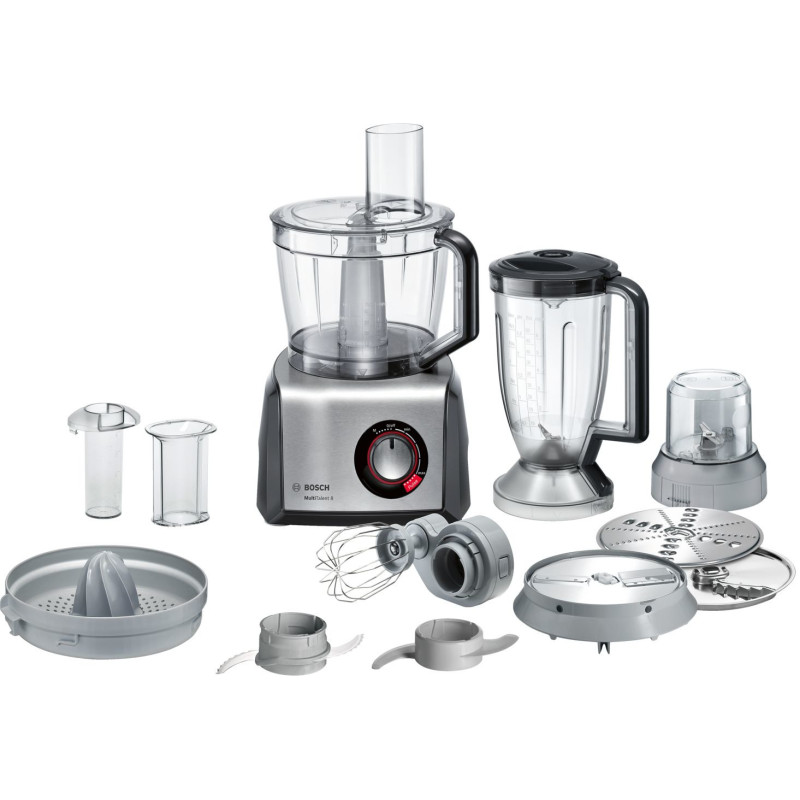 Bosch MC812M844 Food processor MultiTalent 8 1250 W Nero