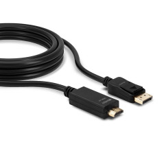 Lindy 36920 cavo e adattatore video 0,5 m DisplayPort HDMI tipo A (Standard) Nero