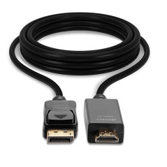 Lindy 36920 cavo e adattatore video 0,5 m DisplayPort HDMI tipo A (Standard) Nero