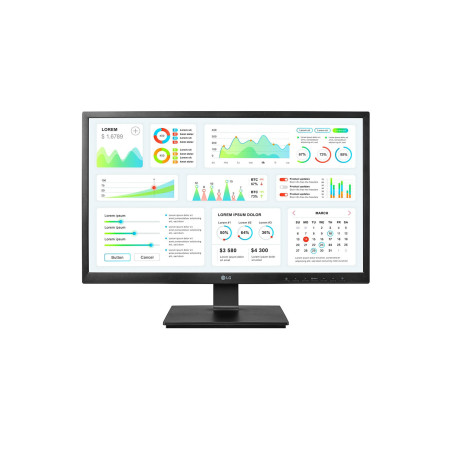 LG 24CK550Z-BP Monitor PC 60,5 cm (23.8") 1920 x 1080 Pixel Full HD Nero