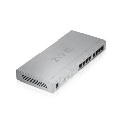 Zyxel GS1008HP Non gestito Gigabit Ethernet (10 100 1000) Supporto Power over Ethernet (PoE) Grigio