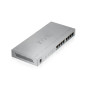 Zyxel GS1008HP Non gestito Gigabit Ethernet (10/100/1000) Supporto Power over Ethernet (PoE) Grigio