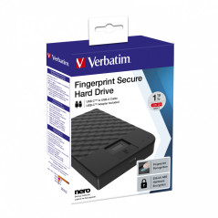 Verbatim Disco Rigido Portatile Fingerprint Secure da 1 TB