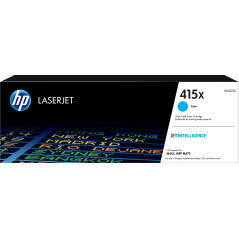 HP Cartuccia toner ciano originale LaserJet 415X ad alta capacità