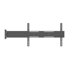 Multibrackets 7642 Supporto per display espositivi 165,1 cm (65") Nero