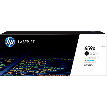 HP LaserJet Cartuccia toner nero originale 659X ad alta capacità