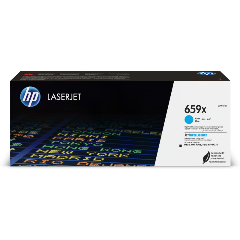 HP LaserJet Cartuccia toner ciano originale 659X ad alta capacità