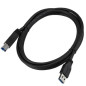 StarTech.com Cavo USB 3.0 SuperSpeed A a B certificato da 2 m - M/M