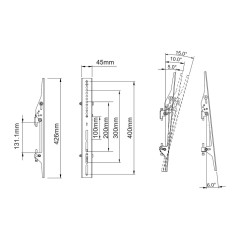 Multibrackets 3743 Accessorio per il montaggio del monitor