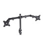 Trust GXT 1120 Mara Dual Monitor Arm supporto da tavolo per Tv a schermo piatto 81,3 cm (32") Scrivania Nero