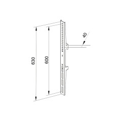 Multibrackets 3750 Accessorio per il montaggio del monitor