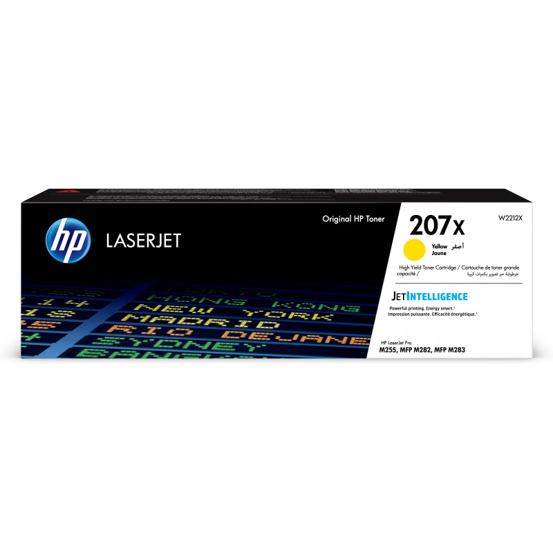 HP Cartuccia toner giallo originale LaserJet 207X ad alta capacità