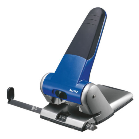 Leitz Heavy Duty Hole Punch 5180 perforatore e accessori 65 fogli Blu