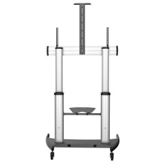 StarTech.com Mobile TV Stand girevole su ruote - Carrello porta TV resistente per schermi da 60-100" (100kg) - Supporto tv da