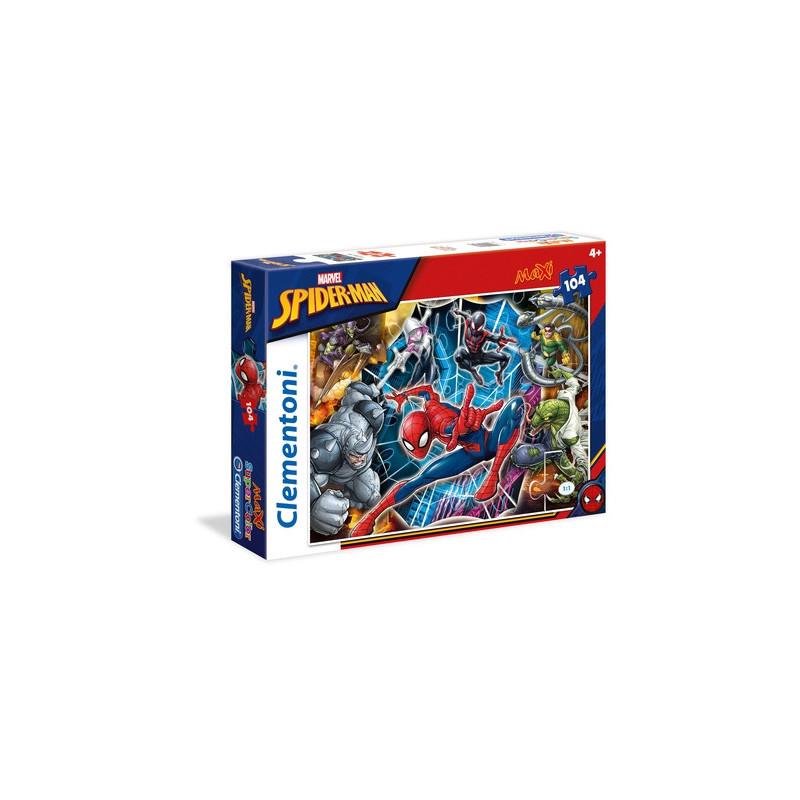 Clementoni Marvel Spider-Man Puzzle 104 pz Cartoni