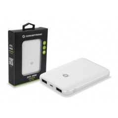 Conceptronic AVIL04W batteria portatile Polimeri di litio (LiPo) 5000 mAh Bianco