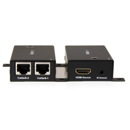 StarTech.com Extender Video Audio HDMI via Cat5/Cat6 con IR - Autoalimentato