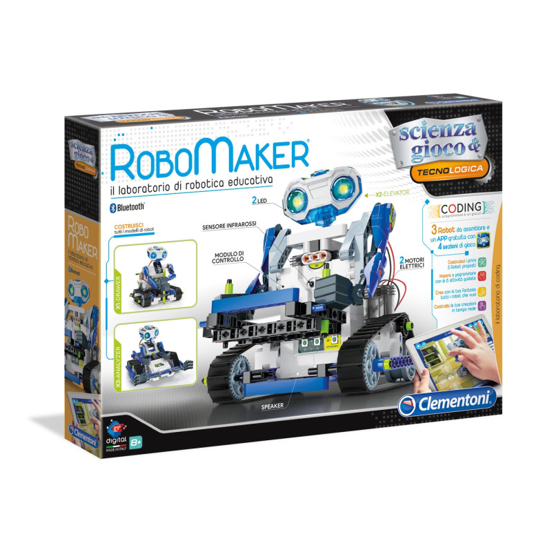 Clementoni RoboMaker kit e piattaforma robot