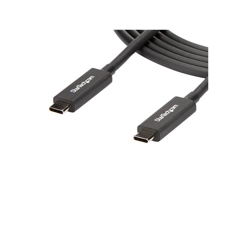 StarTech.com Cavo Thunderbolt 3 USB-C (40Gb/s) da 2m - Compatibile con Thunderbolt e USB