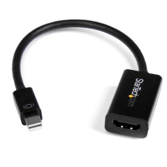 StarTech.com Adattatore mini DisplayPort a HDMI 4k a 30Hz - Convertitore audio   video attivo mDP 1.2 a HDMI 1080p per MacBook