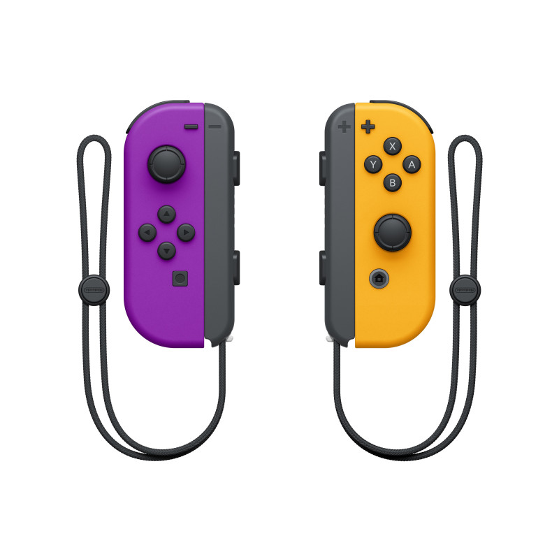 Nintendo Joy-Con Nero, Arancione, Viola Bluetooth Gamepad Analogico/Digitale Nintendo Switch