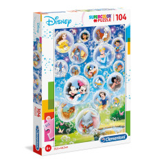 Clementoni Disney Classic Puzzle 104 pz Cartoni