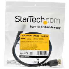 StarTech.com Cavo DisplayPort 1.4 da 1m Certificato VESA - 8K 60Hz 4K 120Hz HBR3 HDR - Cavo monitor Super UHD DisplayPort a