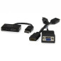 StarTech.com Adattatore DisplayPort a HDMI e VGA - Convertitore audio/video da viaggio DP 2 in 1 - 1920x1200 / 1080p