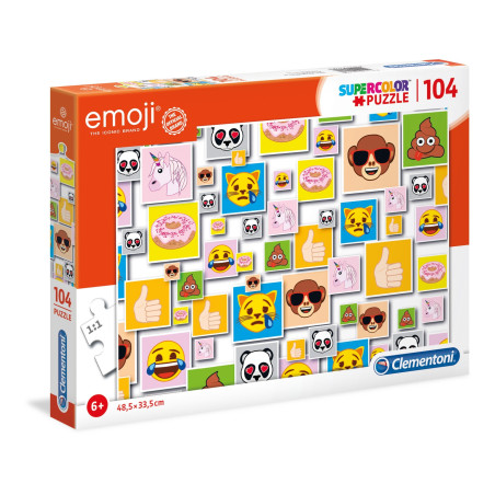 Clementoni Emoji Puzzle 104 pz Humour