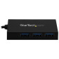 StarTech.com Hub USB 3.0 a 4 Porte - Hub USB Type-A con 1x USB-C e 3x USB-A Porte (SuperSpeed 5Gbps) - Alimentato da Bus USB -