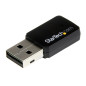 StarTech.com Chiavetta Adattatore Wireless-AC doppia banda WiFi USB 2.0 - Pennetta Scheda di rete 802.11ac 1T1R