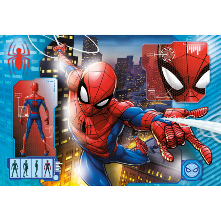 Clementoni Spider-Man Puzzle 24 pz Cartoni