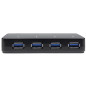 StarTech.com Hub USB 3.0 a 4 Porte con Porta di Ricarica Dedicata - 1 Porta x 2,4 Amp