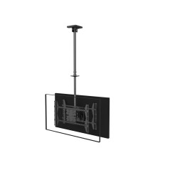 Equip 650370 Supporto per display espositivi 165,1 cm (65") Nero