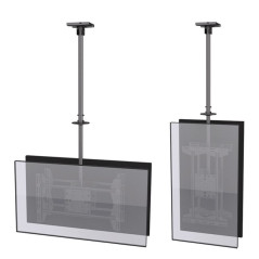 Equip 650370 Supporto per display espositivi 165,1 cm (65") Nero