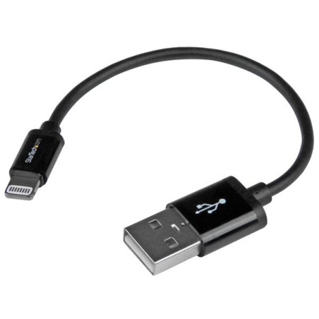 StarTech.com Cavo da Lightning a USB angolato da 2 m per iPhone / iPad / iPod - Certificato Apple MFi - Bianco