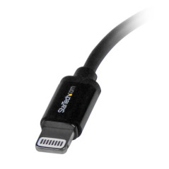 StarTech.com Cavo da Lightning a USB angolato da 2 m per iPhone   iPad   iPod - Certificato Apple MFi - Bianco